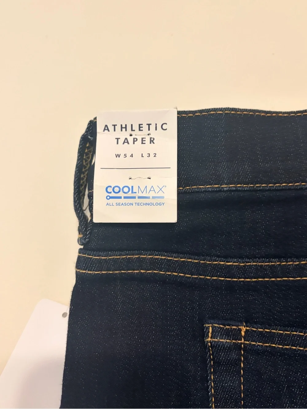 New NWT Lucky Brand Mens Athletic Taper Medium Wash Jeans 54 Waist 54x32‎
